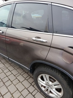 Honda cr-v iii рестайлінг двері ліві зад задні голий фото №1