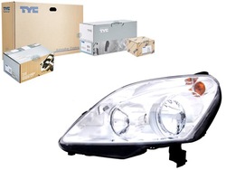 Tyc фара zafira 08- /l/h1+h7/siln/ фото №1