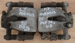 Toyota corolla verso 06 r суппорт левый зад фото №1