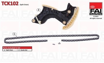 Набір ланцюга розподільний вал fai autoparts tck102 9931976 фото №1