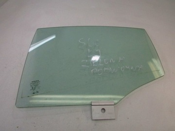 Volvo s60 ii скло двері лівий зад клеєна зелена 12r фото №1