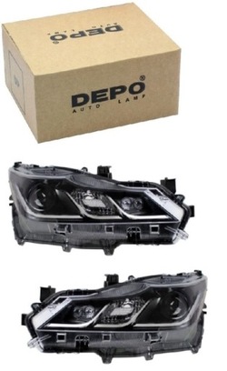 2x фара лампа передня ліва + права toyota corolla e21 1.6 2019- фото №1