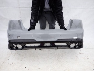 Kia stinger 17- бампер зад задній pdc фото №1