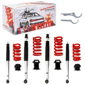 Подвешивание gwintowane mercedes c w202 w208 w210 redline фото №1