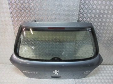 Крышка багажника peugeot 307 левая задняя дверь фото №1