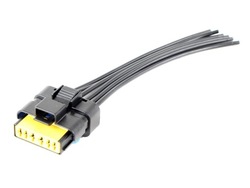 Штекер модуля підйомника скла clio iii 05-12r. фото №1