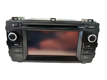 Auris ii 12-14 гібрид радіо cd дисплей екран 86140-02010 touch go 1 фото №1