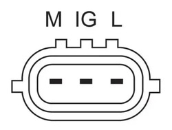 Генератор 90a 986 049 211 bosch toyota yaris i фото №1