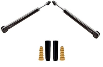 2x амортизатори захисні накладки відбійники зад audi a2 skoda fabia , vw polo 01- фото №1