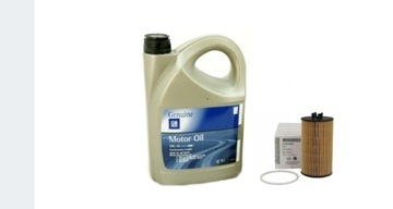 Масло opel zafira c 1.8 5w30 5l фильтр масла org фото №1