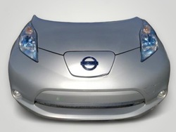 Leaf i ze0 капот бампер крило pas балка радіатор вентилятор лампа перед фото №1