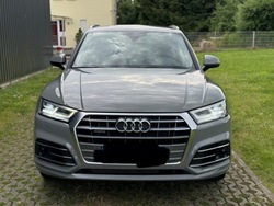 Капот бампер перед комплектний audi q5 80a lx7b s-line 16-20 фото №1