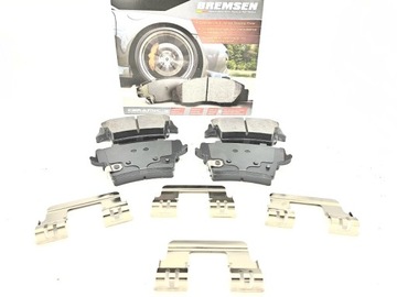 Chrysler 300 гальмівні колодки гальмівні зад кераміка 05-22 фото №1