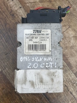 Насос abs opel signum 2.0 cdti 13136694 фото №1