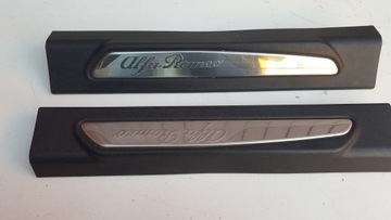 Alfa giulia накладка планка пороговая левая правая фото №1