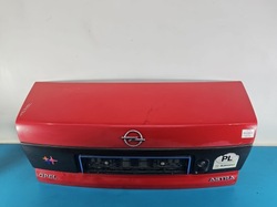 Кришка багажника зад opel astra i f sedan червоний фото №1