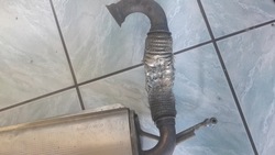 Smart 453 twingo 3 глушник фото №1