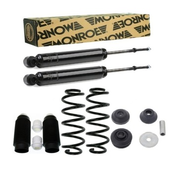 Амортизатори monroe зад повний набір кронштейни пружини citroen c-crosser фото №1