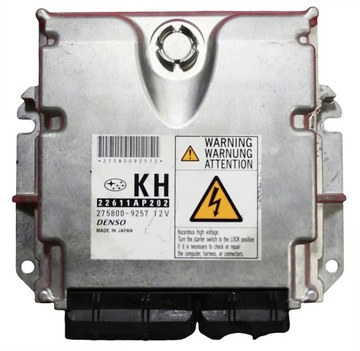 Блок керування двигуна subaru 2.0 d 22611ap202 275800-9257+ програмування фото №1