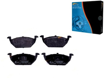 Kraft комплект гальмівні колодки гальмівних 1j0698151 c фото №1