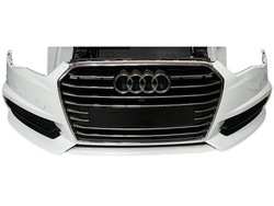 Audi a6 c7 комплектний бампер перед переднє bez фарбування 4pdc ls9r фото №1
