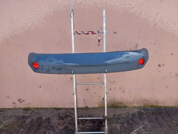 Ford fiesta mk6 рестайлинг спойлер накладка бампера зад фото №1