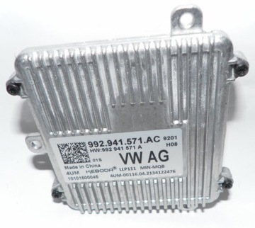 Skoda kamiq модуль led преобразователь 992941571ac 992941571a оригинальный номер фото №1