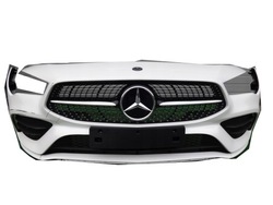 Бампер перед переднее mercedes cla w118 amg решётка радиатора фото №1