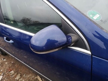 Зеркало наружный. правые vw passat b6 05-10r lc5e фото №1