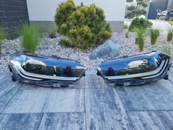 Vw polo 2g рестайлінг лампи перед повний led matrix iq light 2g1941035l 2g1941036l фото №1