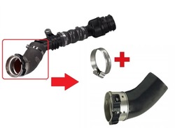 Труба шланг колено turbo renault экспресс 144604837r фото №1