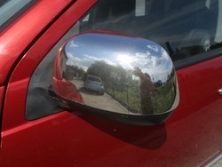 Дзеркало ліві комплектні mitsubishi outlander ii 06-10 дорестайлінг p26a хром фото №1