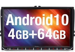 Vanku андроид 10 радио автомобильные do vw навигация фото №1