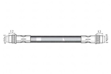 Nk шланг ham. elast. citroen зад jumpy/evasion/c фото №1