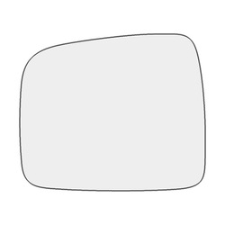 Szkło/lustro jeep liberty kj 2002-2007 2003 2004 фото №1