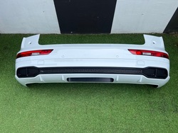 Audi q5 80a бампер зад задній 4pdc s-line комплектний фото №1