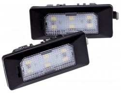 Лампочки номерного знака світла led audi a4 b8 2008-2011 фото №1