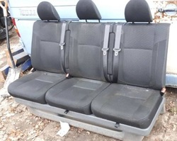 Trafic vivaro сидіння brygadówka ковзна напрямна диван 2 ряд фото №1