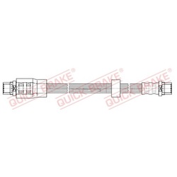 Quick тормозной 22.413 шланг тормозной гибкий фото №1