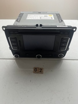 Skoda fabia ii 10-14 радио оригинал 3t0035191a фото №1