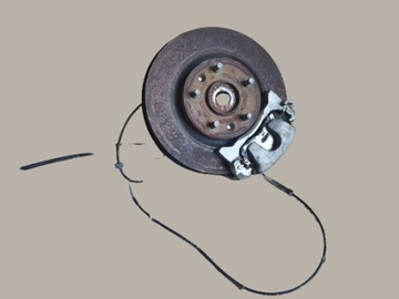 Nissan leaf поворотный кулак левый перед фото №1