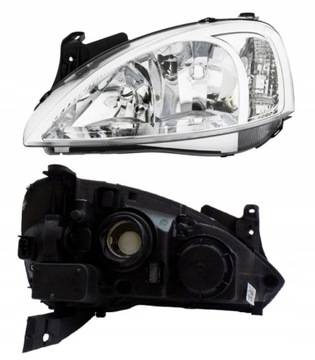 Opel corsa combo c 2003- фара лампа передняя фото №1