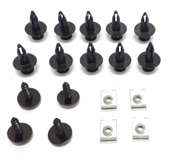 Клипсы подкрылки перед ford mondeo mk3 iii 00-07 фото №1