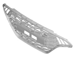 Hyundai i10 n-line 2020- решітка радіатора захист радіатор фото №1