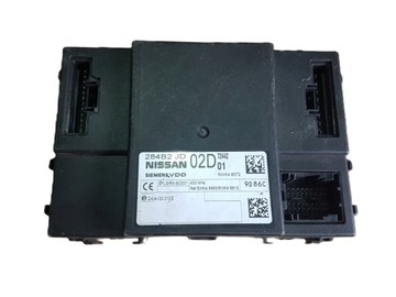 Модуль комфорту блок керування bcm nissan qashqai j10 284b2jd 2006-2013 фото №1