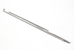 Планка захист рами скла двері лівий перед хром bmw e46 купе cabrio фото №1