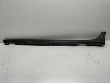 Накладка планка порогова ліва audi a6 c7 11- універсал фото №1