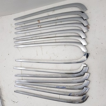 Mercedes 210 w210 планка накладка бампера хром ory фото №1