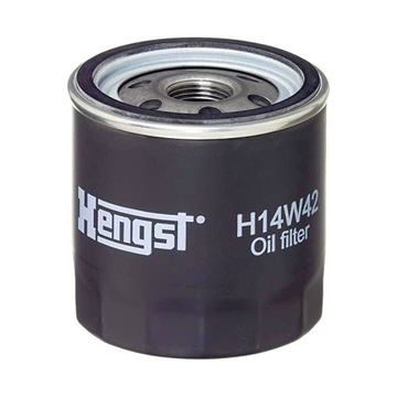 Фильтр масла hengst h14w42 фото №1