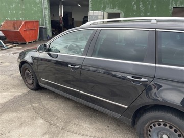 Двері лівий перед + зад l041 vw passat b6 універсал хром 05-10r фото №1